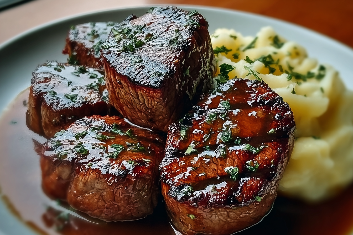 Garlic Butter Steak Bites