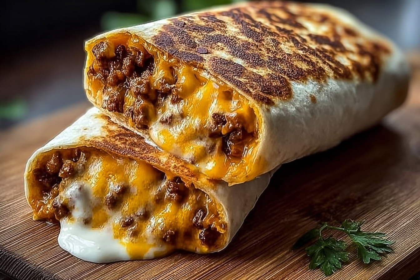 Grilled Cheese Burrito Recipe With Melty Cheese And Crispy Tortilla 6 Grilled Cheese Burrito