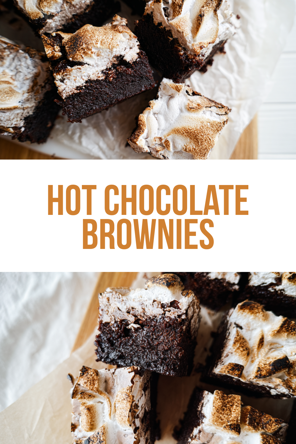 Hot Chocolate Brownies