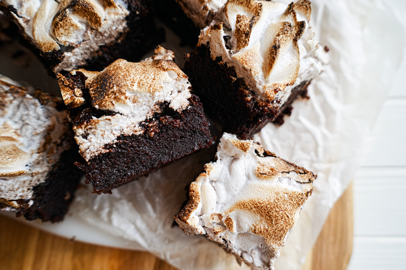 Hot Chocolate Brownies