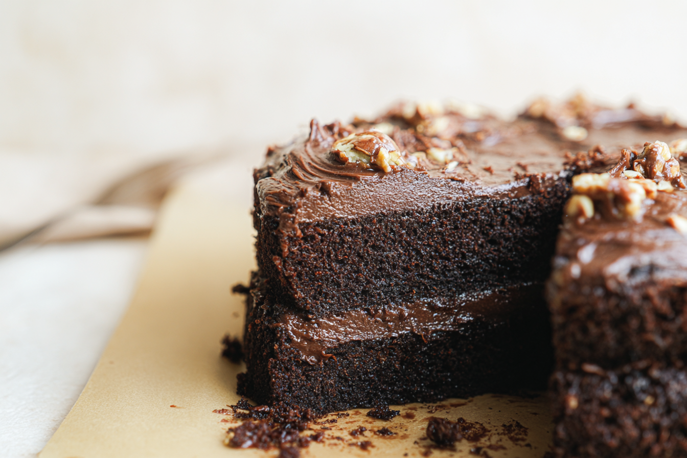 Lazy Chocolate Nutella Cake