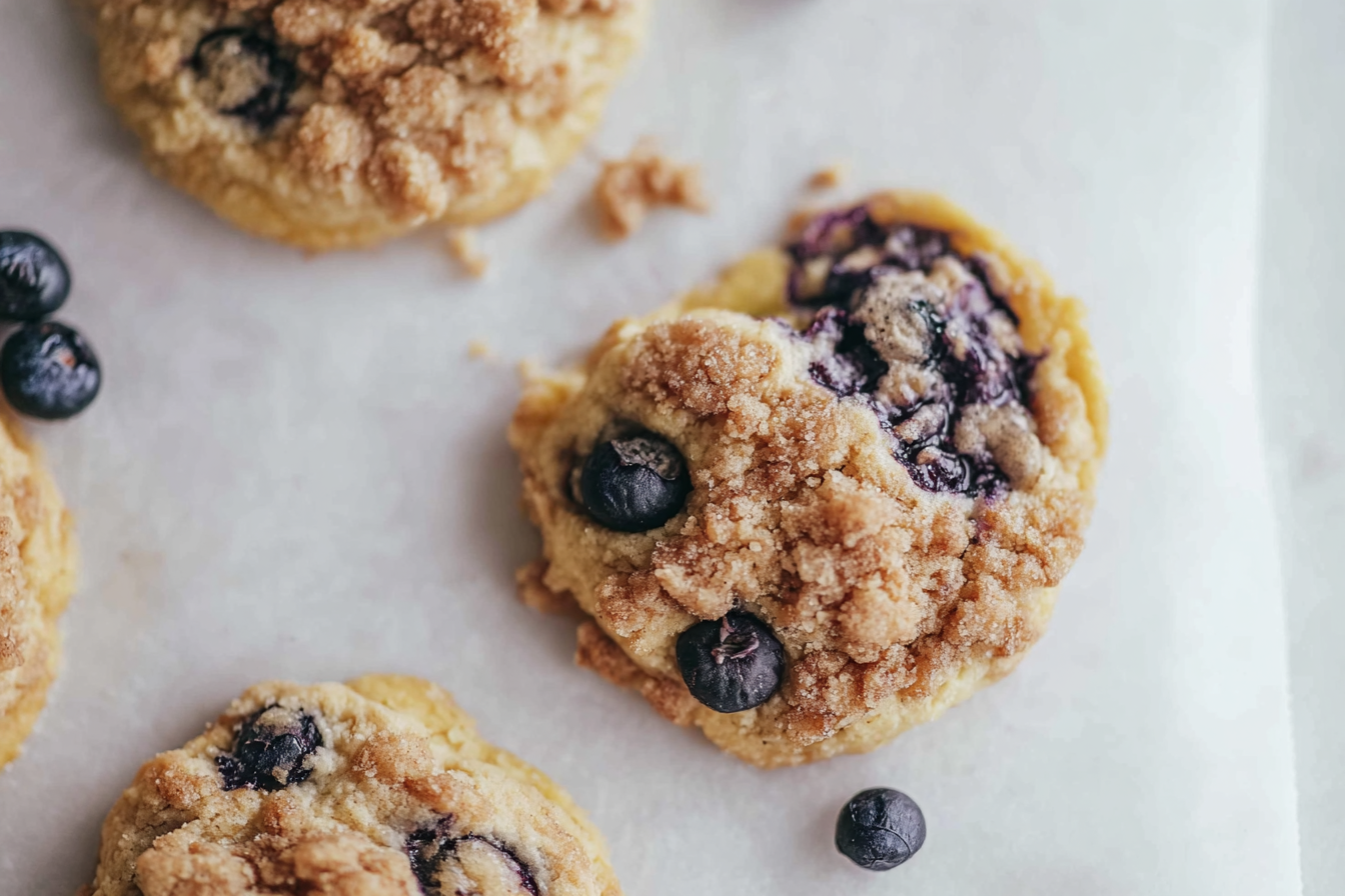Blueberry Muffin Style Cookies Recipe 6 Lemon Blueberry Muffin Cookies