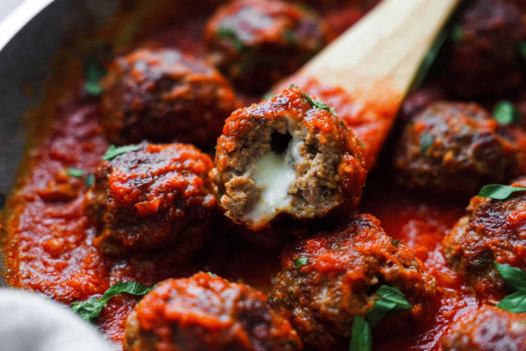 Mozzarella Stuffed Meatballs 59.Png