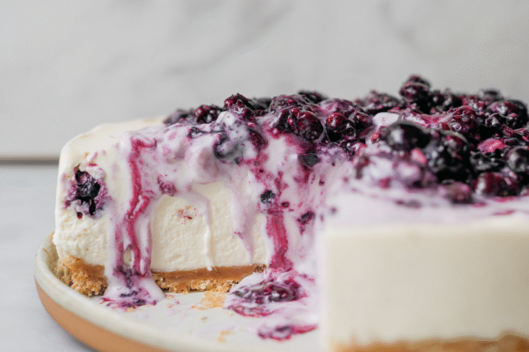 No Bake Blueberry Cheesecake Recipe 92.Png