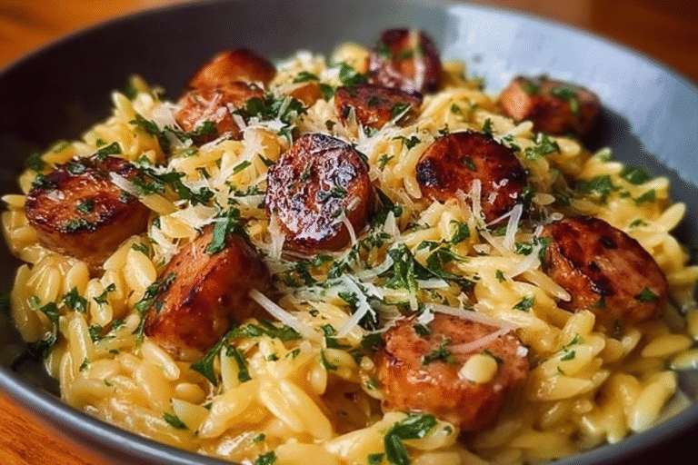 One Pot Garlic Butter Sausage Orzo 51.Png