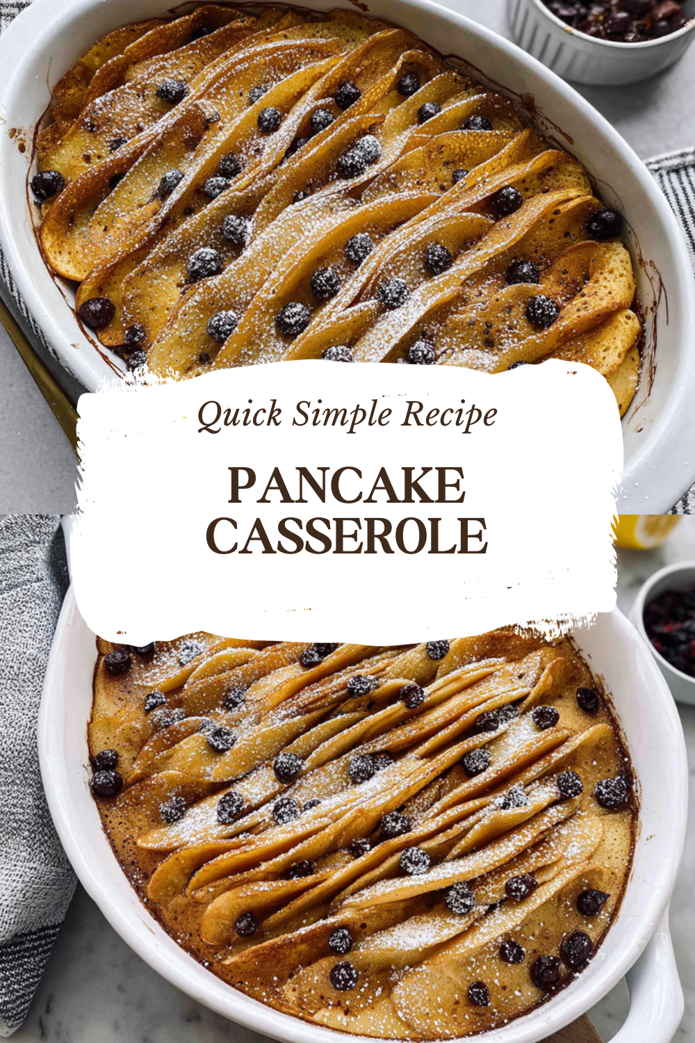 Overnight Pancake Casserole Recipe For Easy Morning Brunch 7 Pancake Casserole