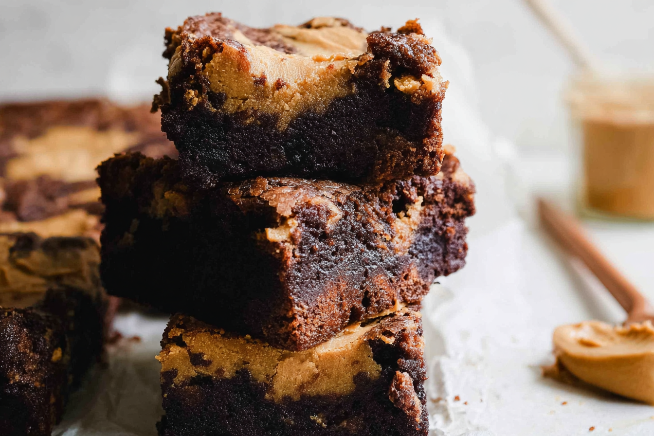 Peanut Butter Brownies
