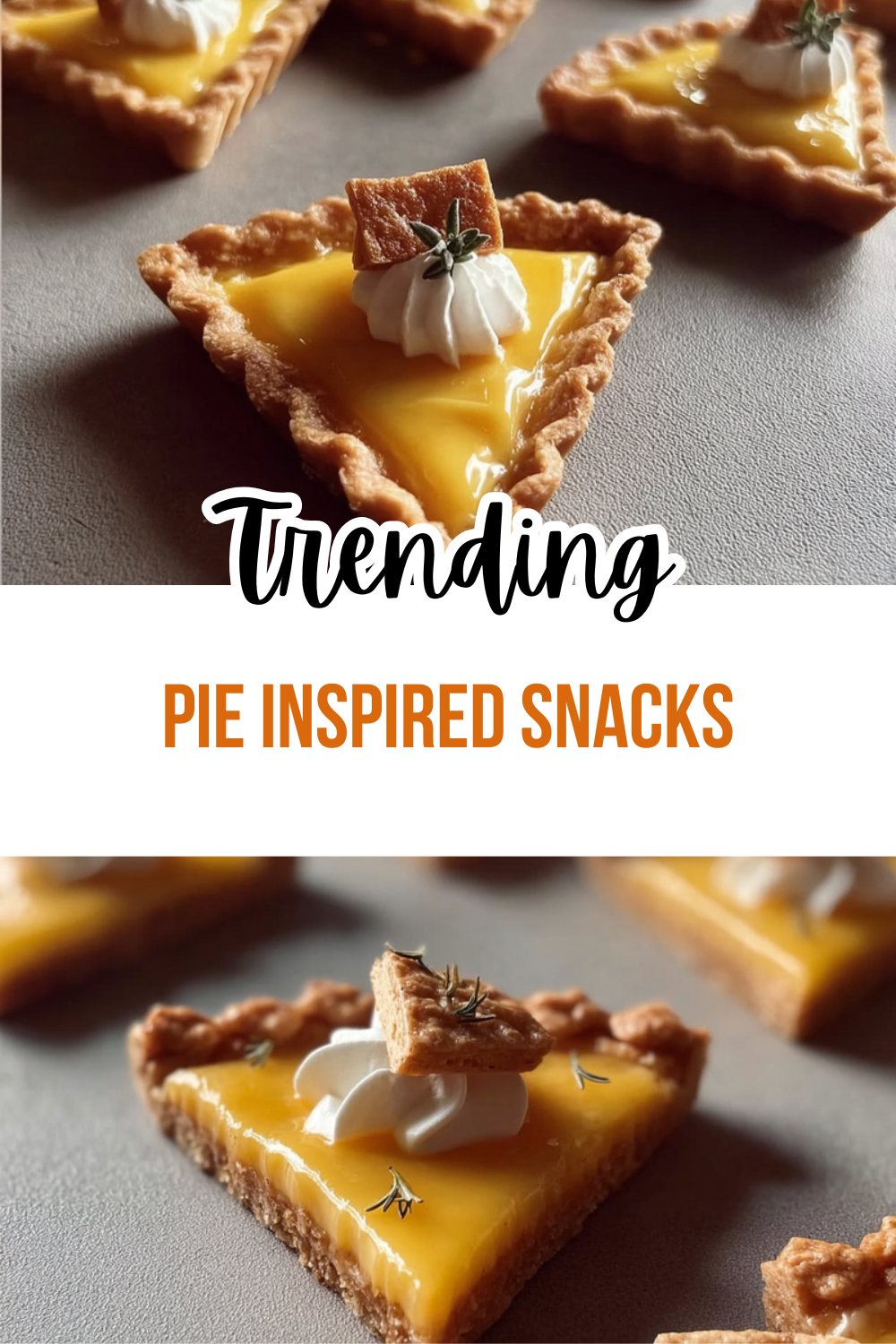 Pie Inspired Snacks