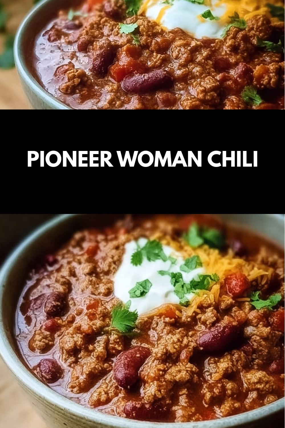 Pioneer Woman Chili