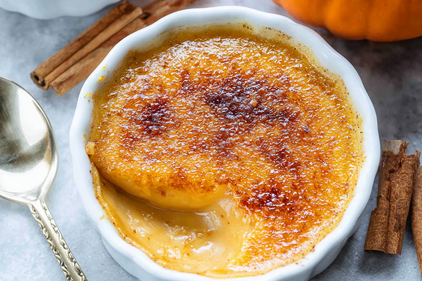 Pumpkin Creme Brulee