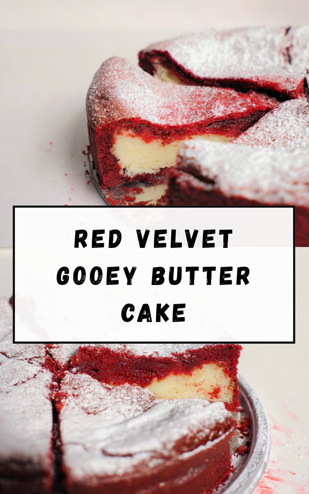 Red Velvet Gooey Butter Cake