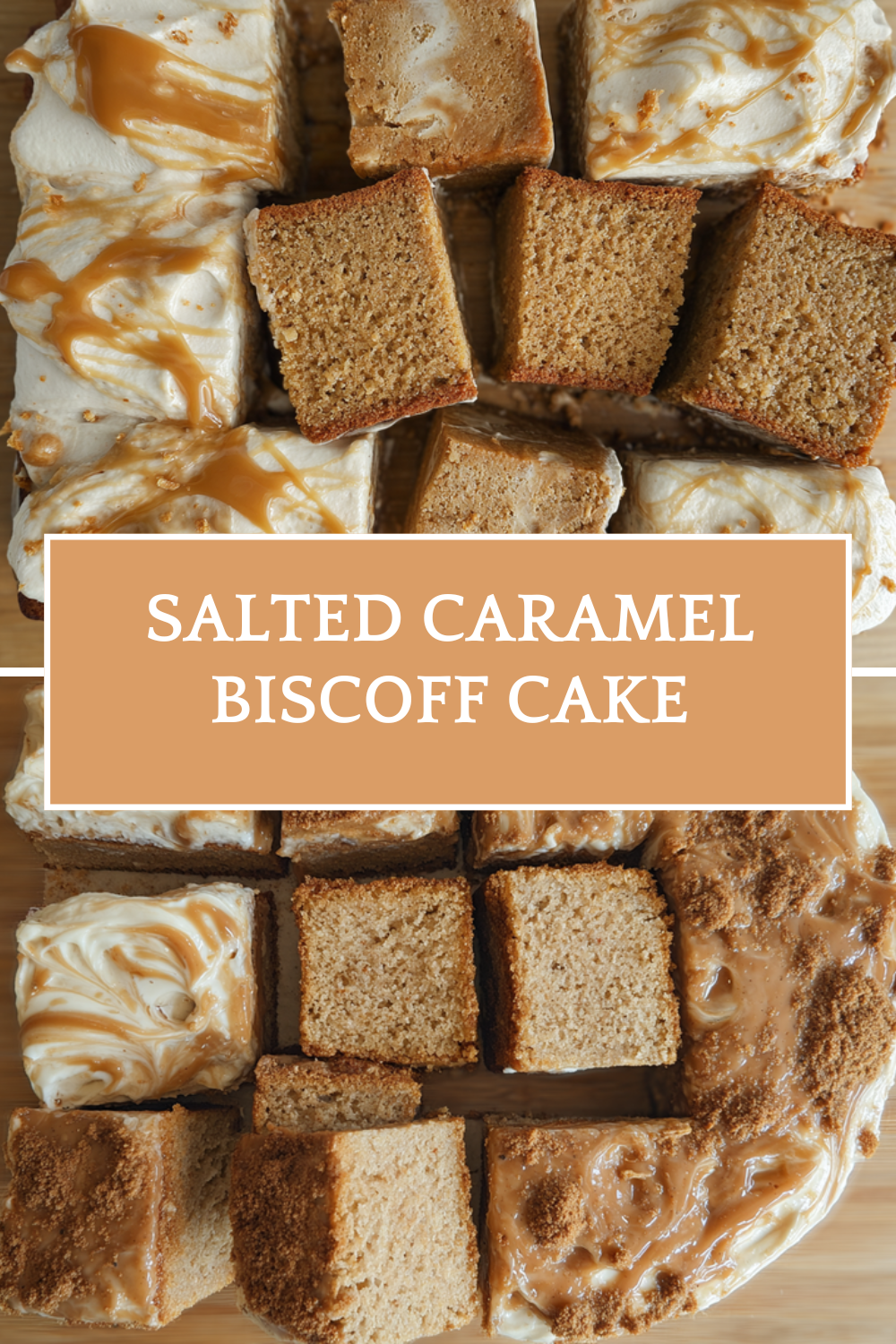 Salted Caramel Biscoff Cake