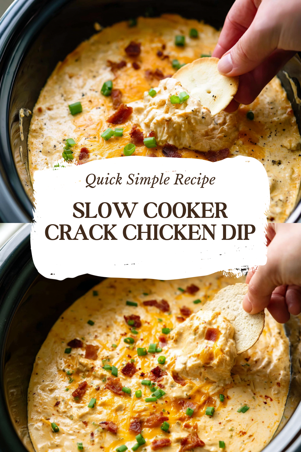 Creamy Crockpot Crack Chicken Recipe For Easy Weeknight Meals 7 Slow Cooker Crack Chicken Dip