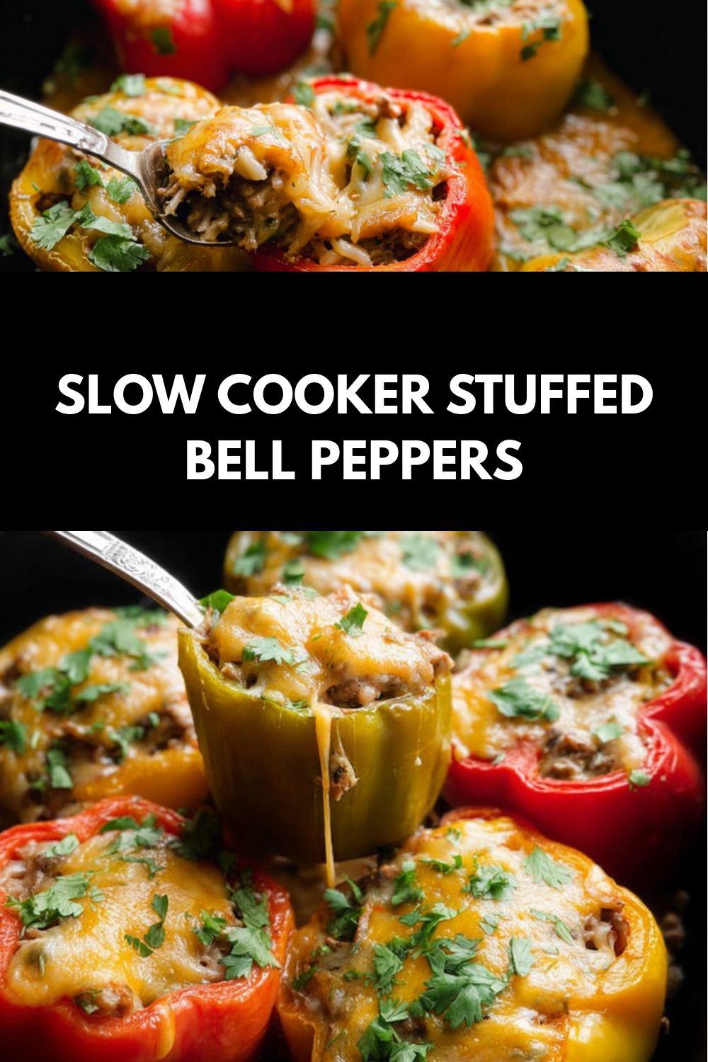 Easiest Crock Pot Stuffed Peppers Recipe For Simple Weeknight Meals 7 Slow Cooker Stuffed Bell Peppers