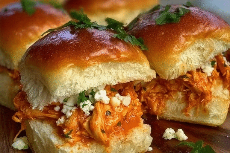 Spicy Buffalo Chicken Sliders 93.Png