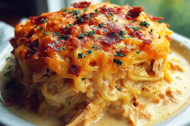 Spicy Southern Cheesy Chicken Spaghetti Casserole 95.Png