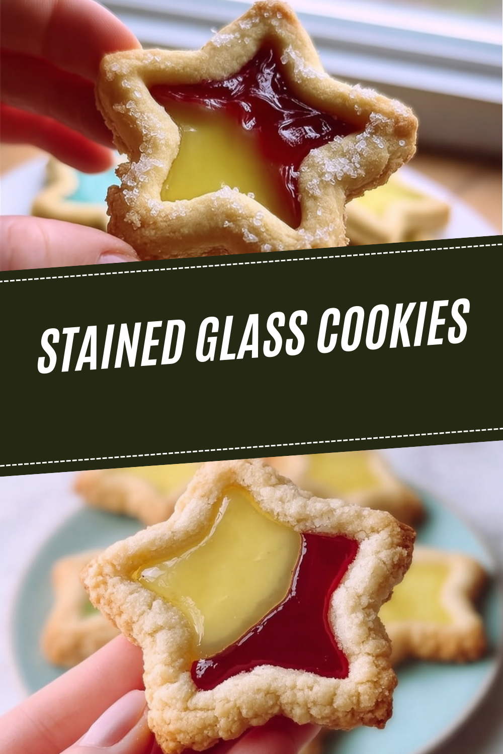 Stained Glass Cookies