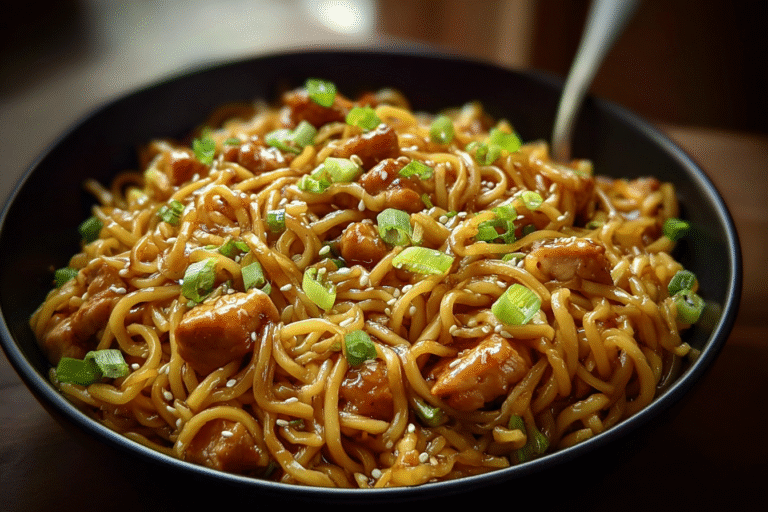 Sticky Garlic Chicken Noodles 5.Png