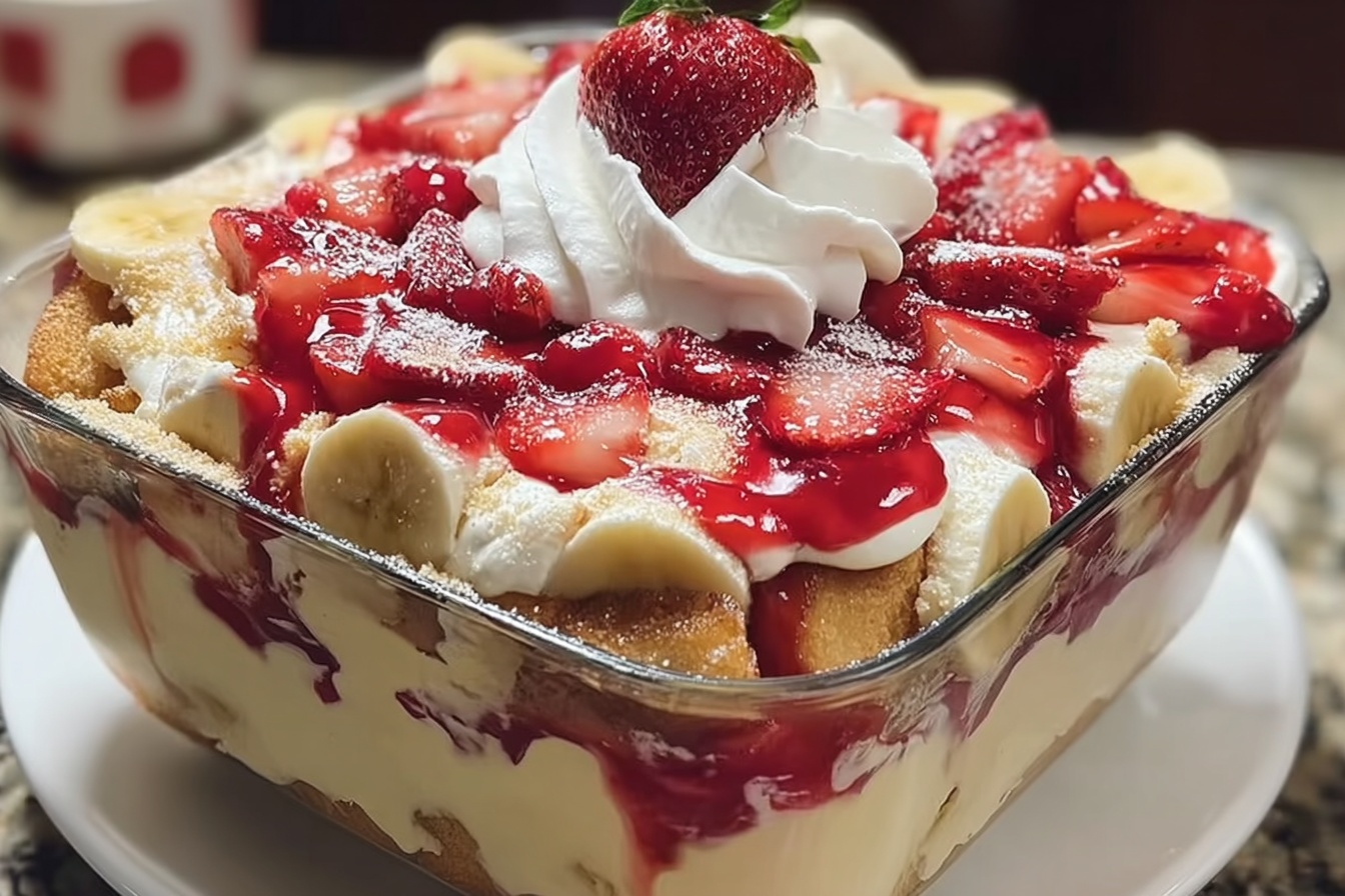 Strawberry Banana Pudding Dream