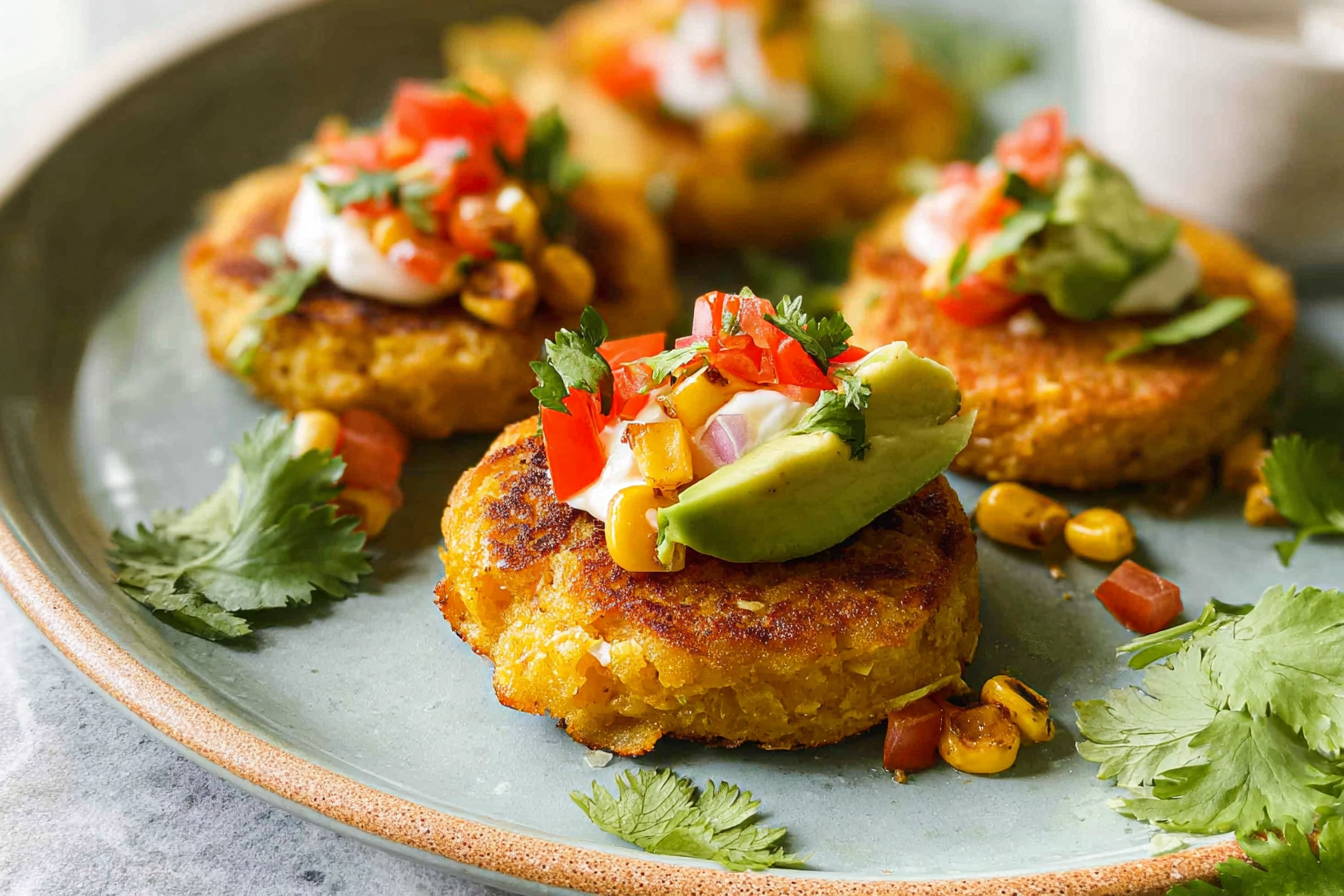 Sweet Corn Tamale Cakes