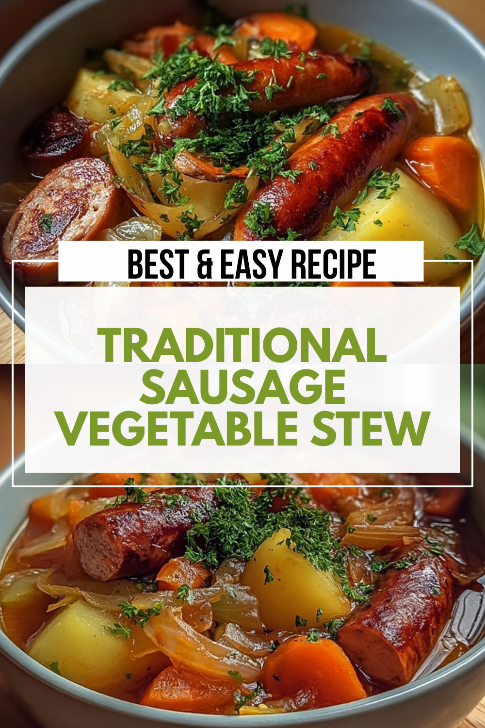 Traditional Sausage Vegetable Stew