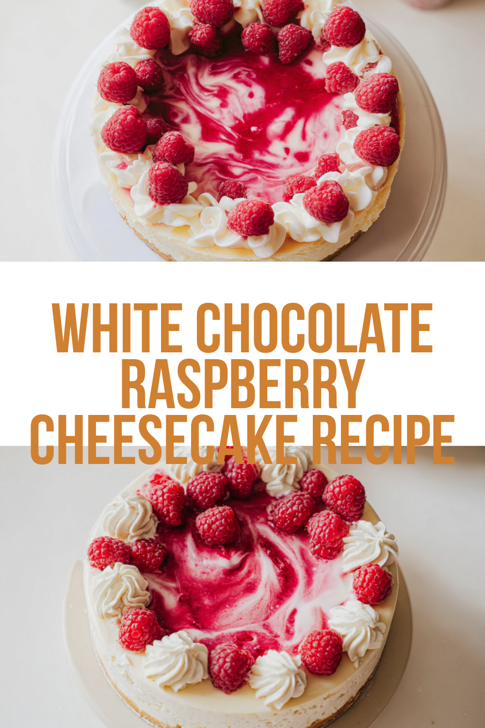 White Chocolate Raspberry Cheesecake Recipe