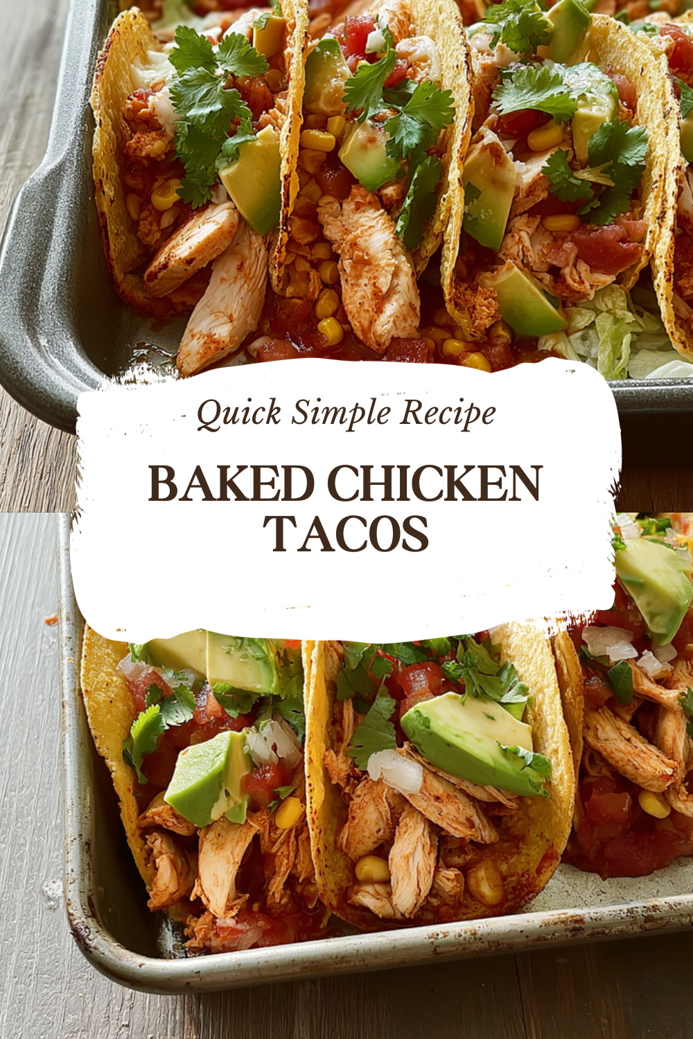Baked Chicken Tacos Recipe With Simple And Flavorful Ingredients 7 Baked Chicken Tacos