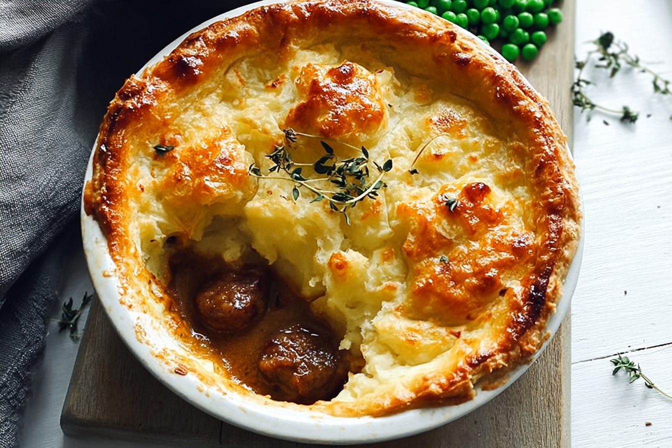 Sausage And Mash Pie Recipe With Savory Ingredients And Easy Preparation 6 Bangers And Mash Pie