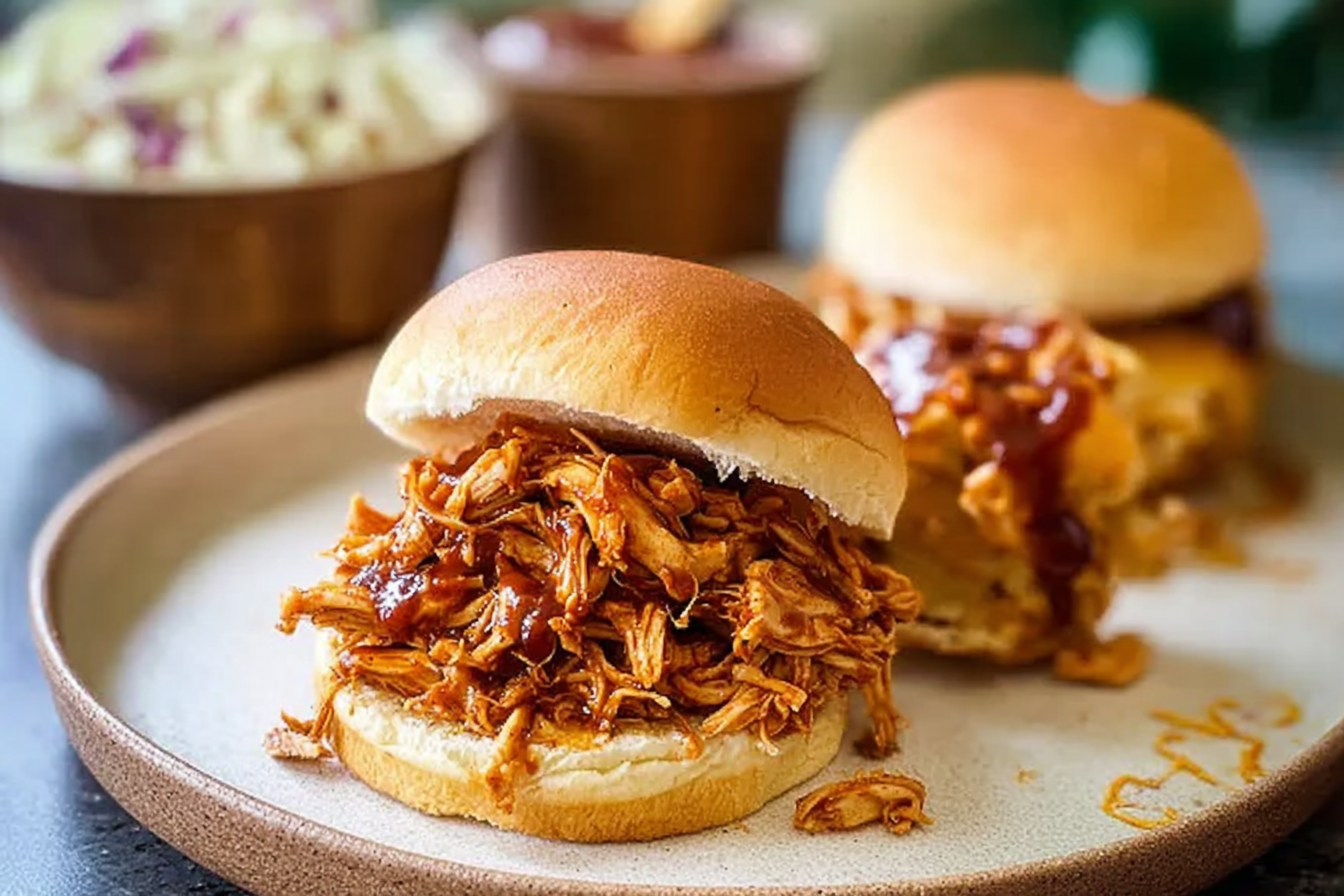 Barbecue Chicken Sandwiches