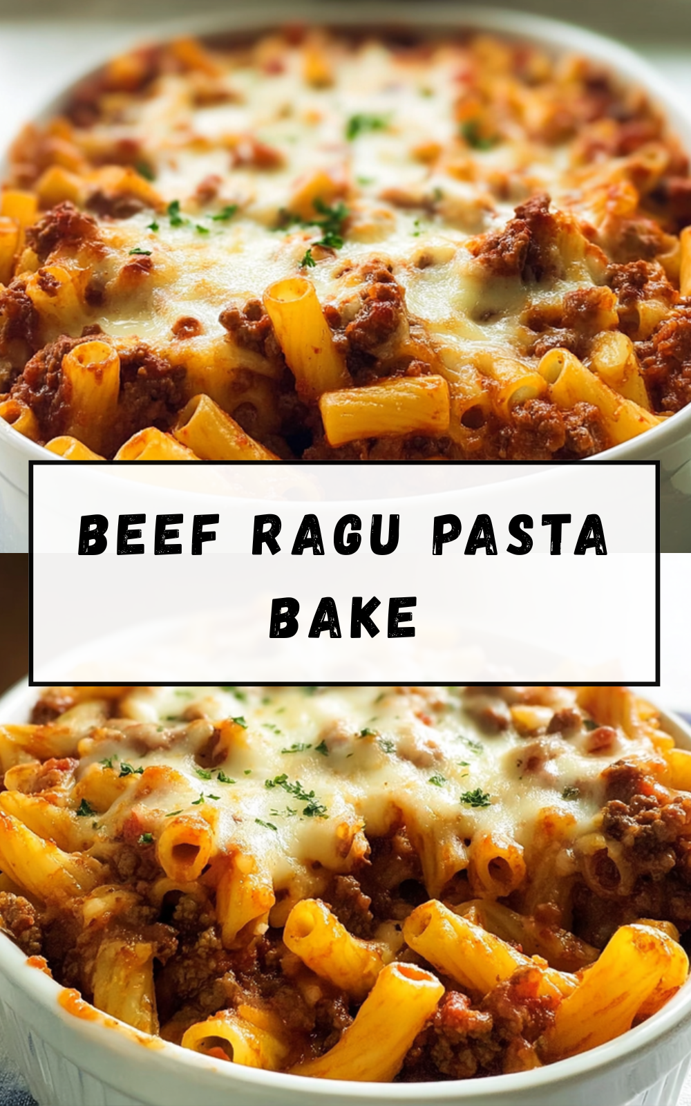 Ragu Sauce Pasta Bake Using Leftover Roast Beef Recipes 7 Beef Ragu Pasta Bake