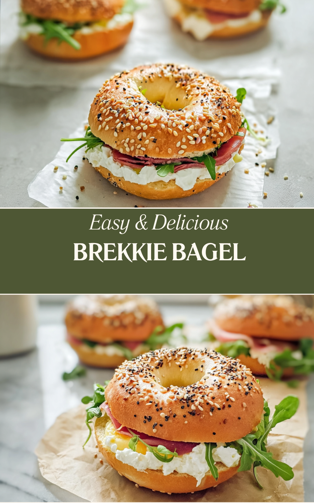 Brekkie Bagels Recipes For Quick And Tasty Breakfast Options 7 Brekkie Bagel
