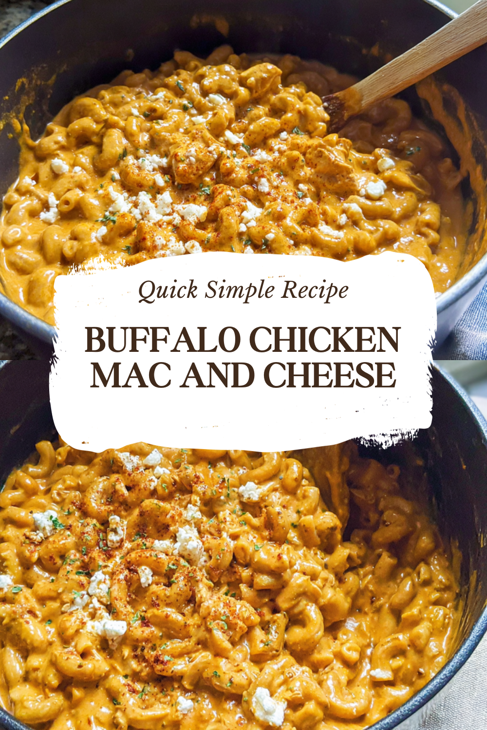 Buffalo Chicken Mac And Cheese