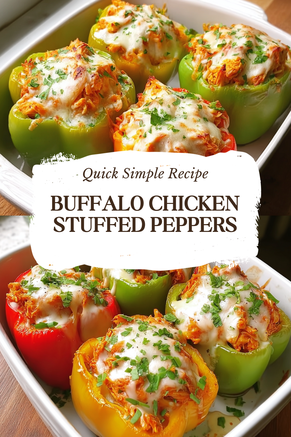 Buffalo Chicken Stuffed Peppers With Savory And Spicy Flavors 7 Buffalo Chicken Stuffed Peppers