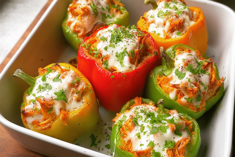 Buffalo Chicken Stuffed Peppers 95.Png