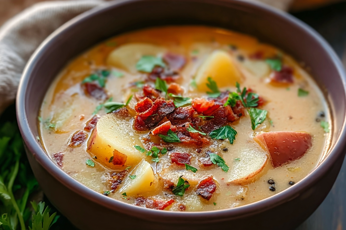 Cajun Potato Soup Recipe With Creamy And Spicy Flavors 6 Cajun Potato Soup