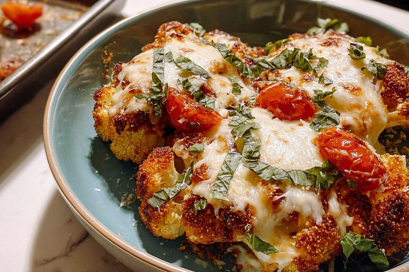 Cauliflower Parmesan Recipe With Crispy Golden Crust And Rich Cheese Flavor 6 Cauliflower Parmesan