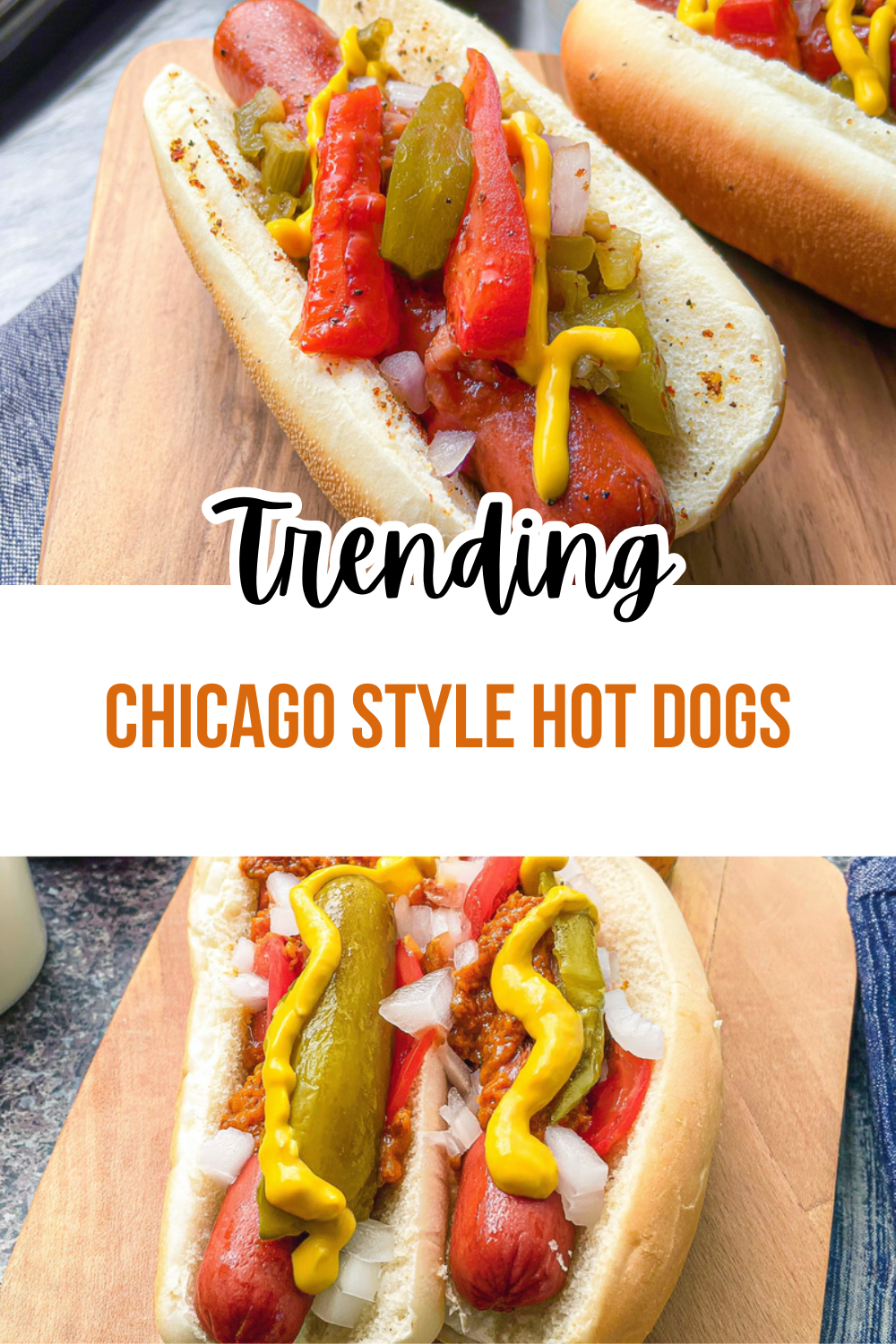 Chicago Style Hot Dog Recipe Classic Ingredients And Preparation Tips 7 Chicago Style Hot Dogs