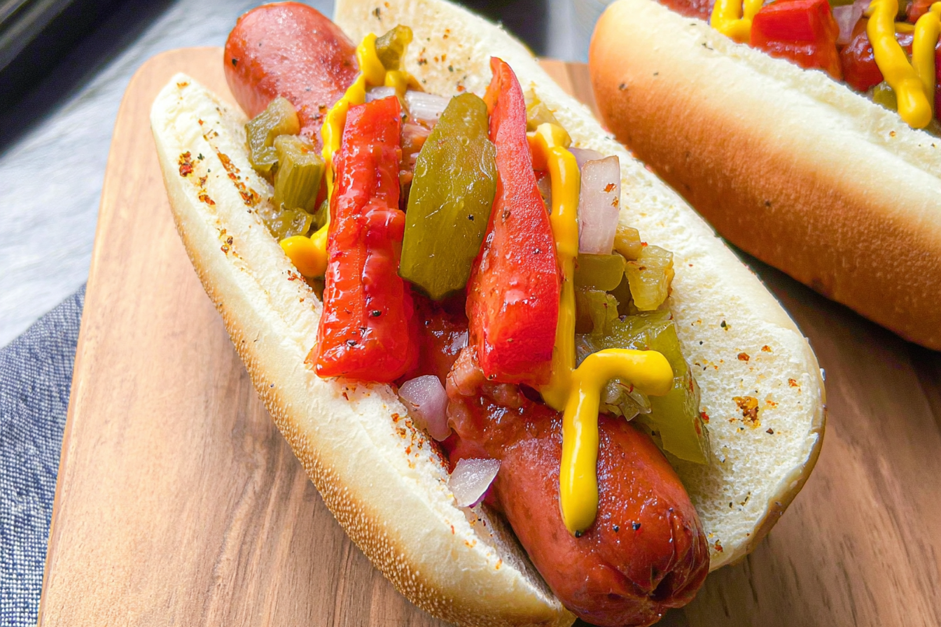 Chicago Style Hot Dog Recipe Classic Ingredients And Preparation Tips 6 Chicago Style Hot Dogs