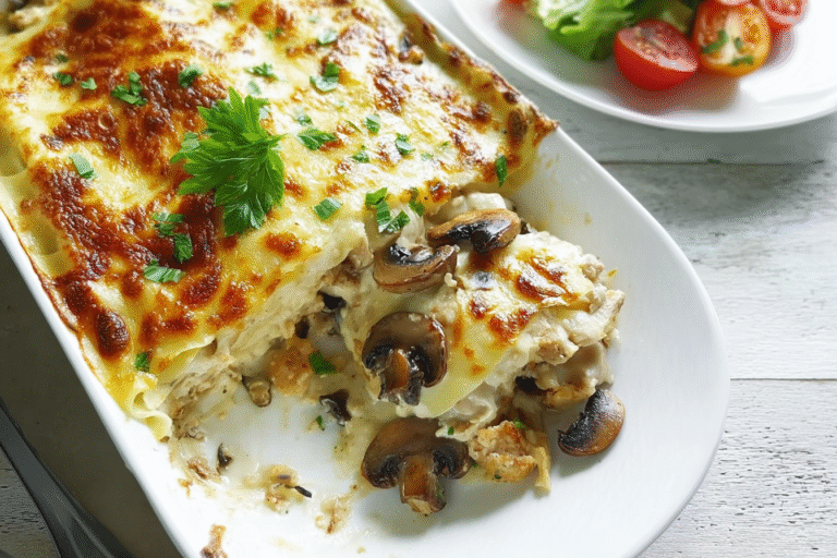 Chicken And Mushroom Crepe Bake 35.Png