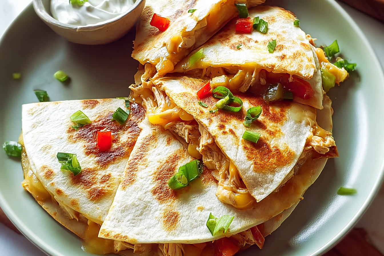 Chicken Quesadillas