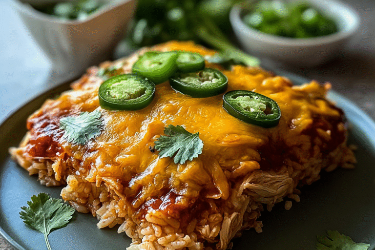 Chicken Rice Enchilada Casserole 13.Png