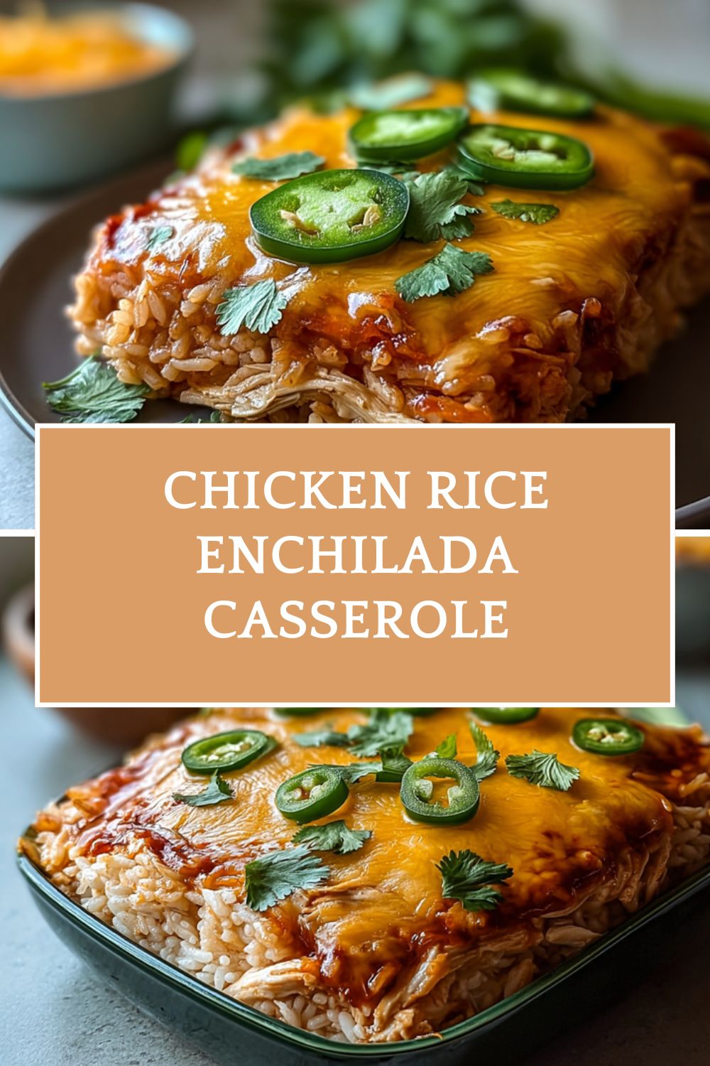 One Pot Chicken Enchilada Rice Casserole Recipe Easy And Flavorful 4 Chicken Rice Enchilada Casserole