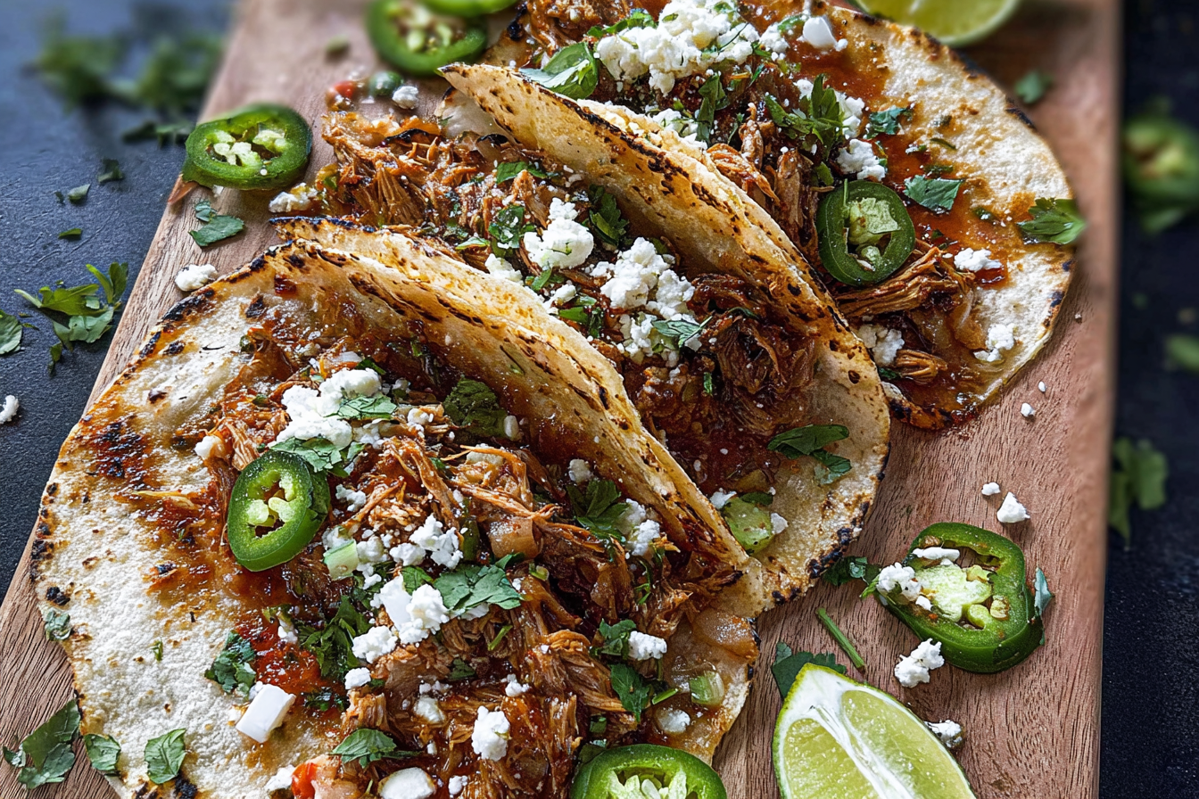 Chicken Tinga Tacos Recipe With Authentic Spicy Flavor 6 Chicken Tinga Tacos