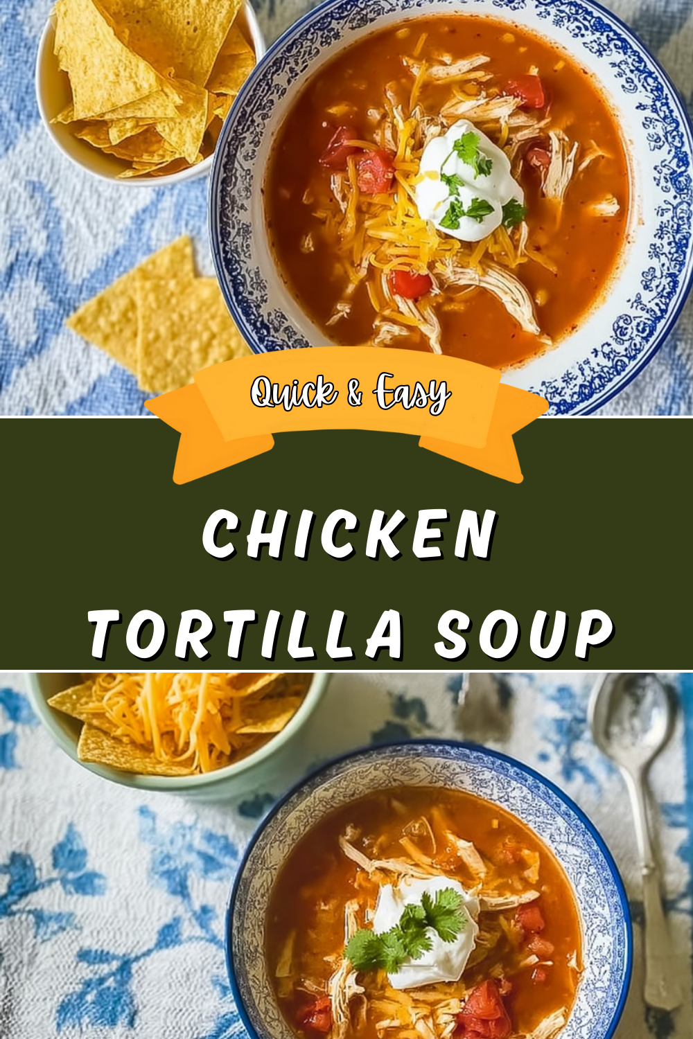 Creamy Chicken Tortilla Soup Recipe With Rich, Savory Flavors 7 Chicken Tortilla Soup