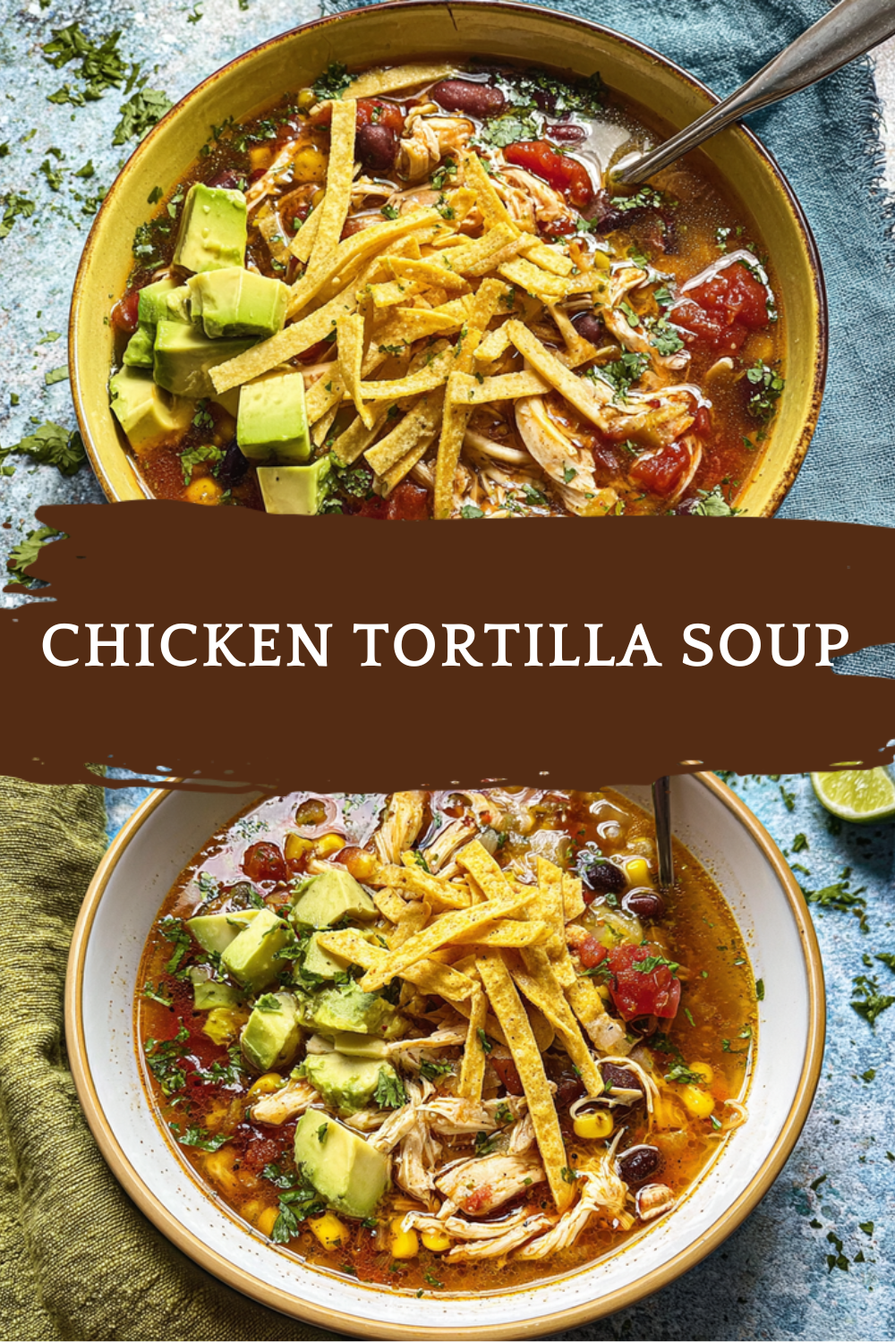 Creamy Chicken Tortilla Soup With Authentic Spices And Fresh Ingredients 7 Chicken Tortilla Soup