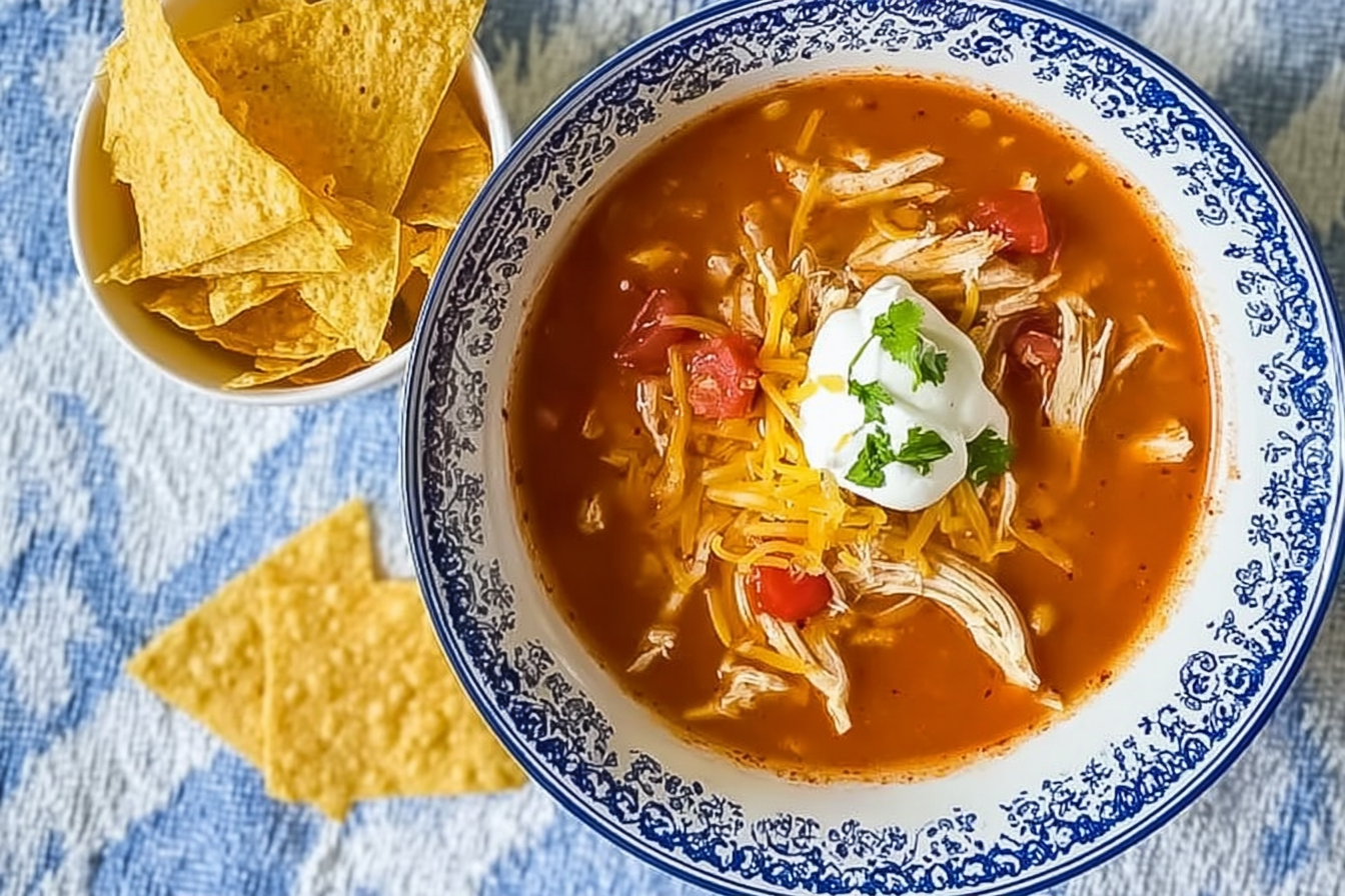 Creamy Chicken Tortilla Soup Recipe With Rich, Savory Flavors 6 Chicken Tortilla Soup