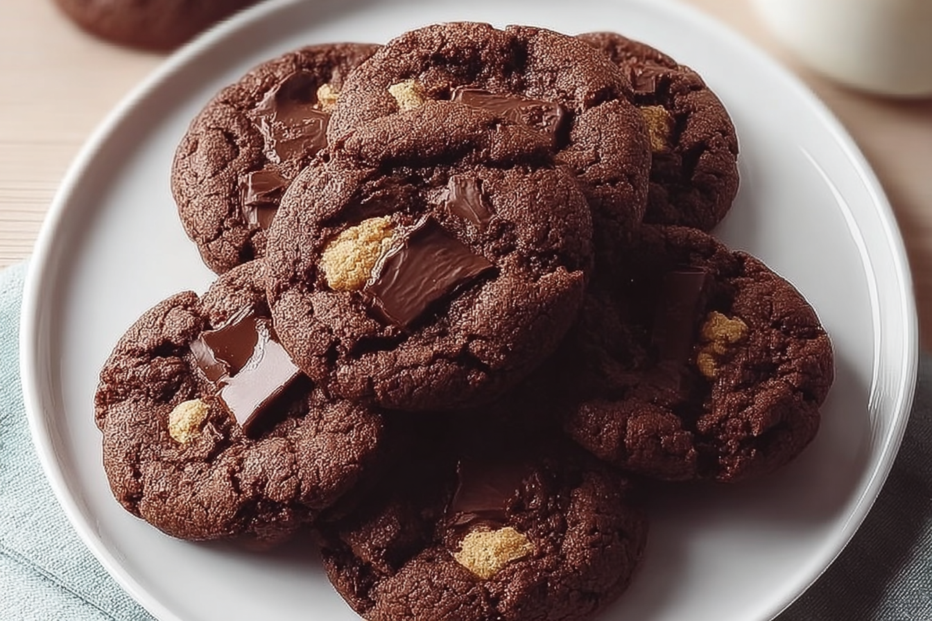 Chocolate Cake Cookies