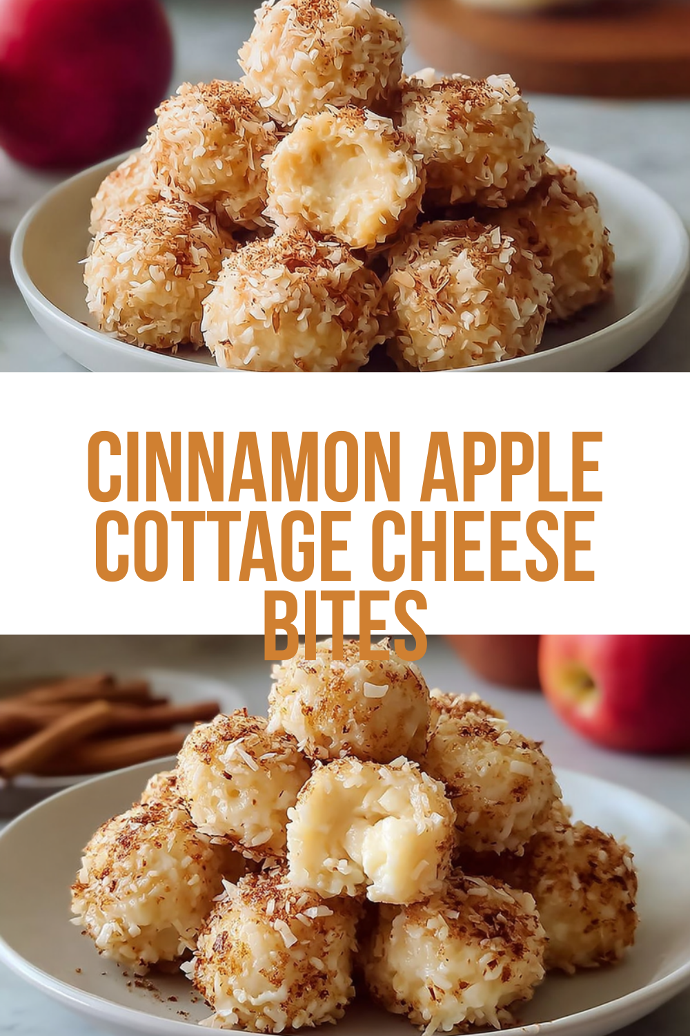 Cinnamon Apple Cottage Cheese Bites Recipe For A Healthy Snack 7 Cinnamon Apple Cottage Cheese Bites