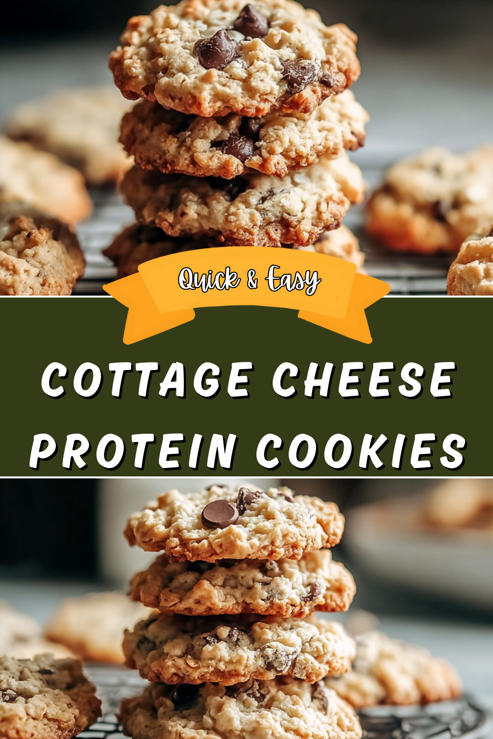 Cottage Cheese Protein Cookies