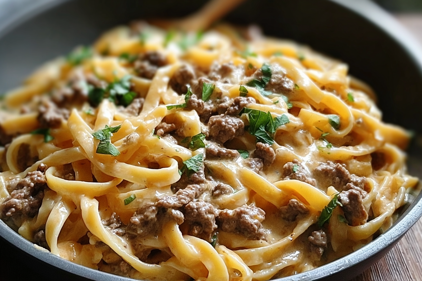 One Pot Creamy Tomato Beef Pasta Recipe For Quick Weeknight Dinners 6 Creamy Beef Pasta